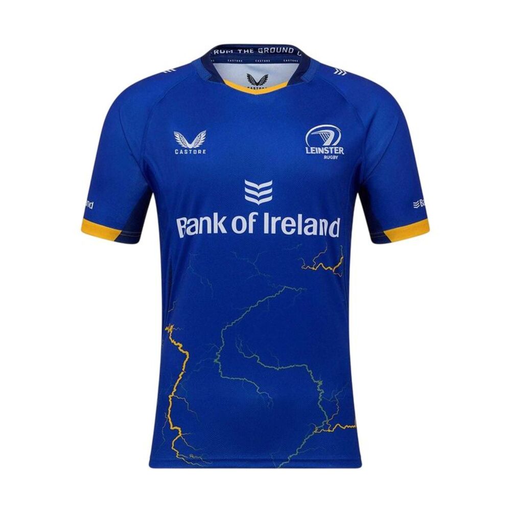 Castore Mens Leinster Rugby Home Jersey / Blue